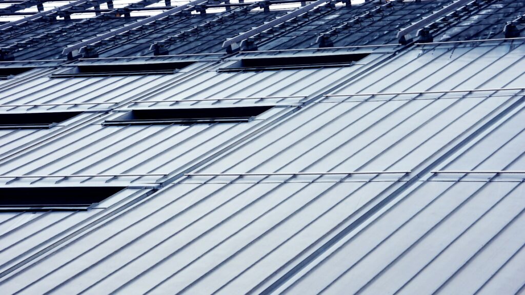 Professional roofing installation and maintenance work showcasing quality craftsmanship and modern materials