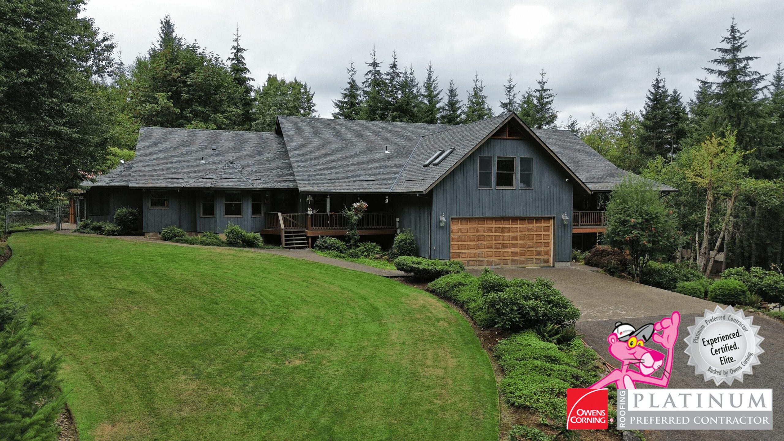 Roof replacement project in Salem, OR by HOMEMASTERS